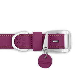 Ruffwear Hundehalsband aus Leder, Sehr große Hunderassen, Größenverstellbar, Größe: 58-66 cm, Violett (Wild Plum Purple), Timberline Collar, 2590-5502326