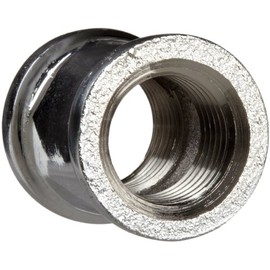 Chrome Plated Brass Pipe Fitting, Coupling , 1/2" NPT Female