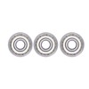 20PCS Miniature Ball Bearings Lightweight Iron Sealed Deep Groove Bearing
