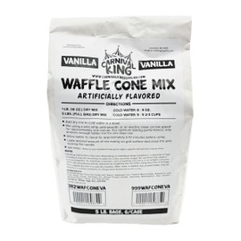 Carnival King Vanilla Waffle Cone Mix 5 lb. Bag