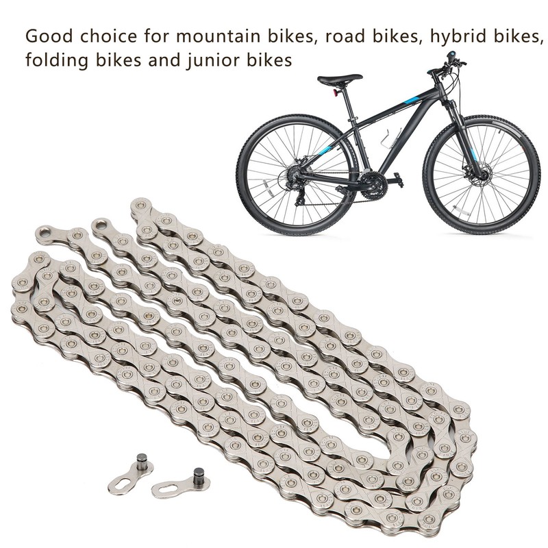 F11 11‑Speed Bicycle Chain 116 Links Cycling Adjustable Bike Steel