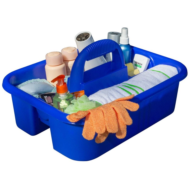 Akro-Mils, AKM09185BLUE, Handheld Tote Caddy, 1 Each, Blue