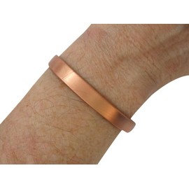 Mnb Magnetics Pure Copper Plain Magnetic Bracelet for Men and Women (Medium) - Extra Strong Magnets