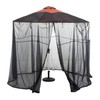 Classic Accessories Water-Resistant 9 Foot Universal Round Patio Umbrella Insect