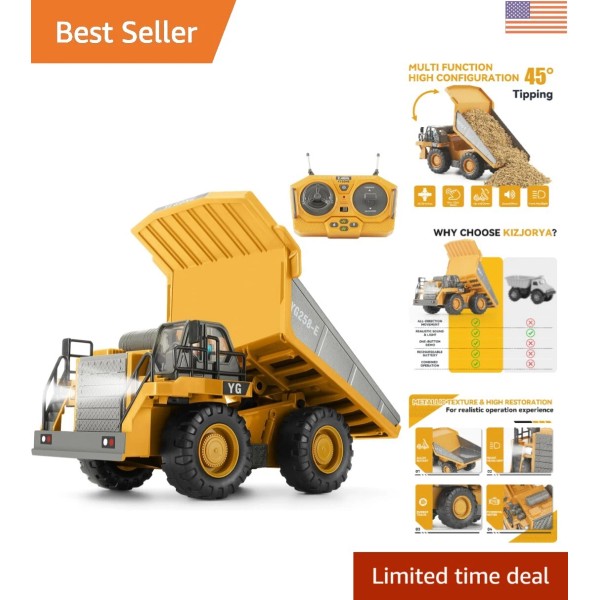Unbranded Durable Remote Control Dump Truck - Engaging STEM Toy