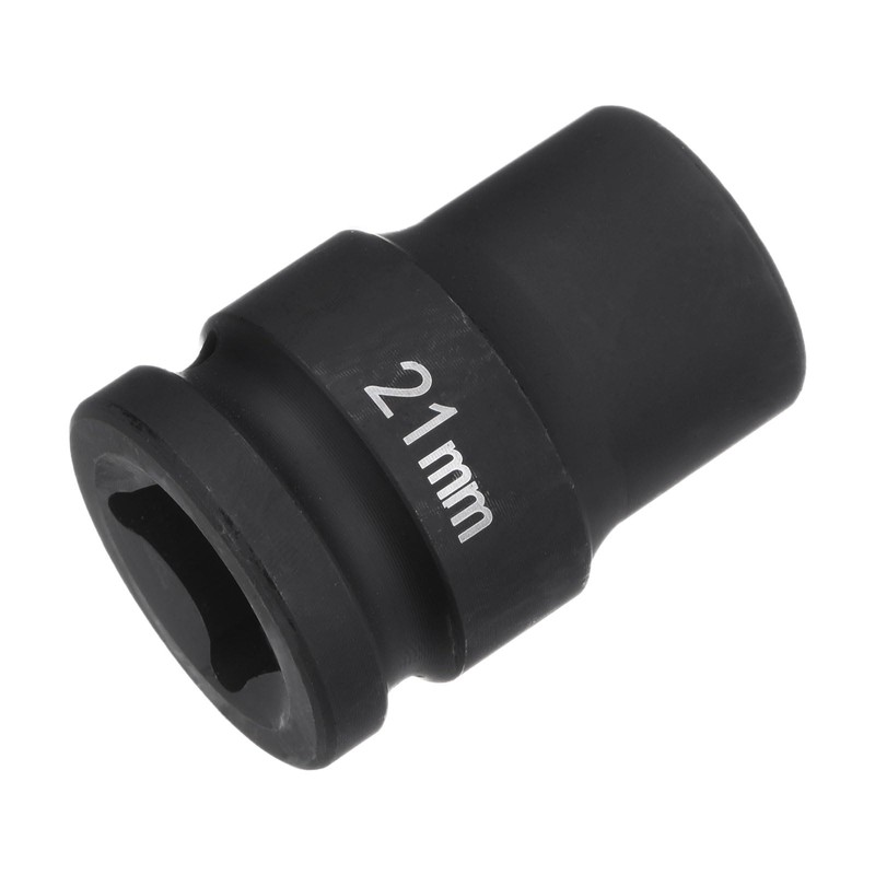 HARFINGTON 6-Point Impact Socket 3/4" Drive 21mm Metric 40Cr Alloy