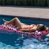 Swim Essentials Roze Panterprint Airbed