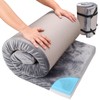 Memory Foam Camping Mattress pad,3 Inch Thick Floor Sleeping Mat