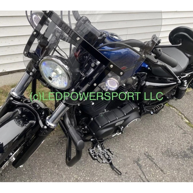 AUX 2012 HARLEY DAVIDSON WIDE GLIDE LED HEADLIGHT UPGRADE KIT