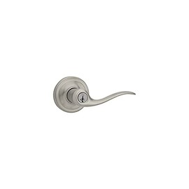 Kwikset Signature Series 97402-732 Satin Nickel SmartKey Tustin Entry Lever