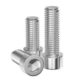 GUEEYUAW 20 Stück M6 x 20 mm Zylinderschrauben, 304 Edelstahl DIN 912 A2 V2A Innensechskant Schrauben Kann im Freien benutzt werden