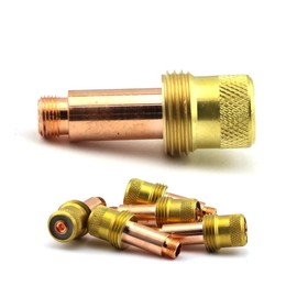 WeldingCity 5-pk Gas Lens Collet Body 45V27 (1/8") for TIG Welding Torch 17, 18 and 26 Series from Weldcraft Lincoln Miller ESAB Weldcraft CK (5-PK)