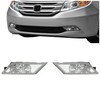 HECASA Fog Lights Lamps Compatible with 2011-2013 Honda Odyssey Replacement