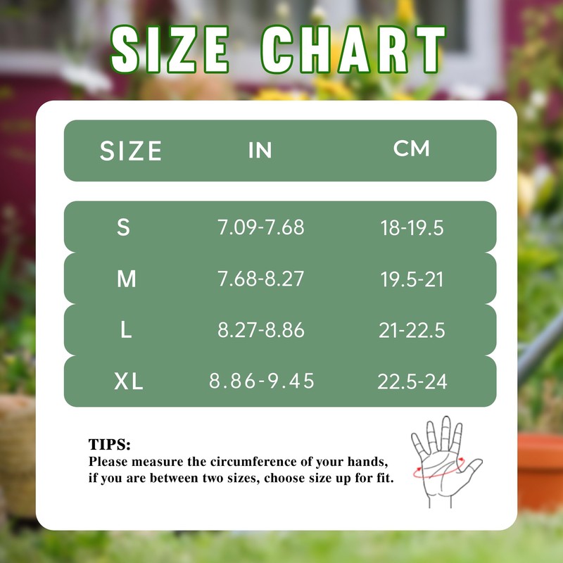 HANDLANDY Ladies Leather Gardening Gloves, Thorn Proof Long Gauntlet, Elbow