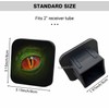 Swono Trailer Hitch Covers Crocodile Orange Eyes 2 inch Hitch