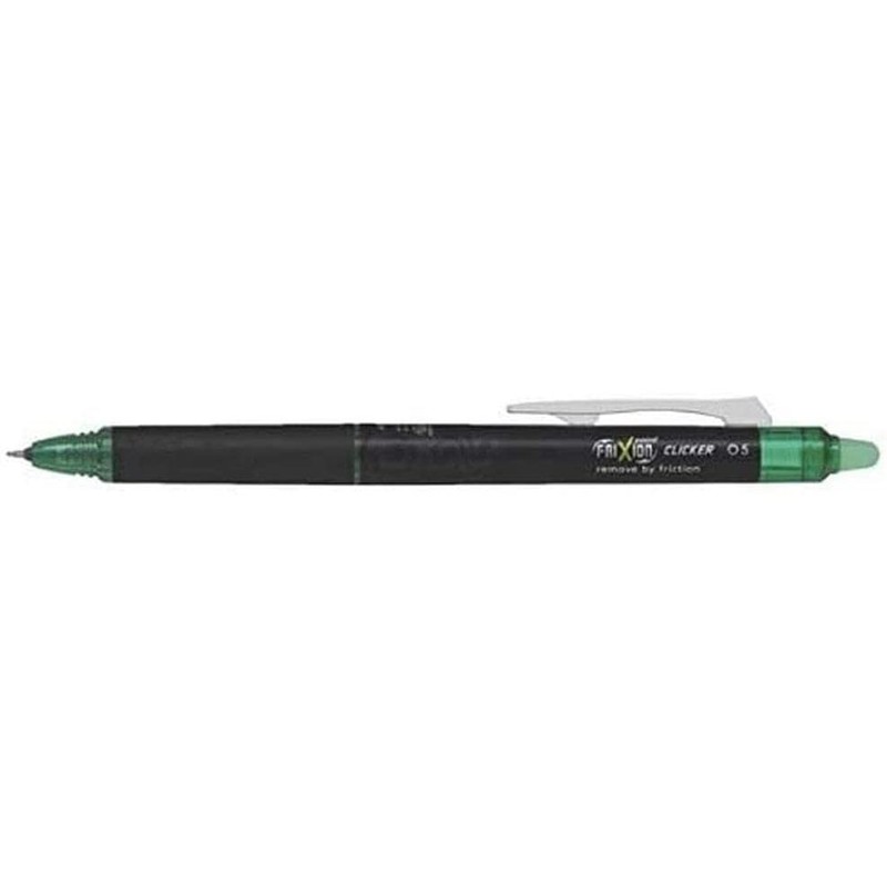 PILOT 3 x Erasable Frixion Dot Clicker Rollerball Pen Fine