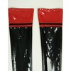 Mobbunny Thigh Stockings Shiny Color Matching PU Elastic Shaping Stretchy