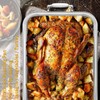 15 Inch Stainless Steel Roasting Pan with Cooling Rack -