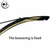 PMZ Archery Bow 51-Inch Lightweight, 20-50 Pounds for Horseback Archery,