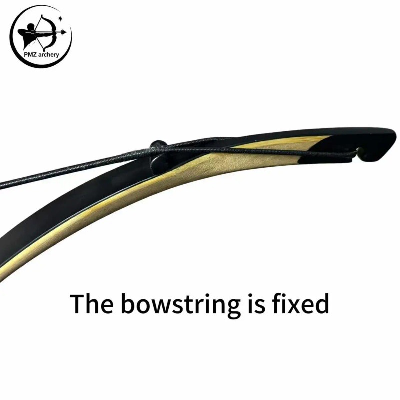 PMZ Archery Bow 51-Inch Lightweight, 20-50 Pounds for Horseback Archery,
