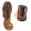 DIGUAN 13 Inches Ombre Claw Clip In Wavy Loose curly