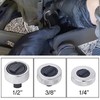 3Pcs Finger Ratchet Set Reversible Thumbwheel Mini Palm Wrench 1/4