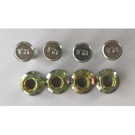 XYUJIE Wheel Stud Nut Kit 85-1031 Replacement for Kawasaki KLF 220 A Bayou 1988-2002, KLF250 Bayou 2003-2011, KVF 400 A Prairie 4x4 1997 1998