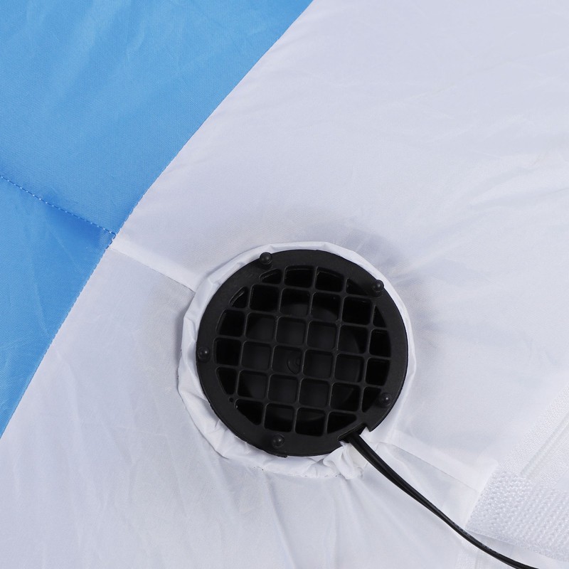 Inflatable Bunny Yard Decoration 6.2ft with LED Lighting Cute Easy