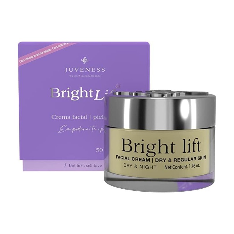 Crema Juveness Plus, Crema Bright Lift 50 ML, Nueva Imagen!