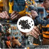 JIUWU 50 Pcs M3x4mm Carbon Steel Hex Socket Head Screw
