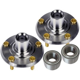 Afa Motors Front Wheel Bearing Hub Assembly with 5 Lug Compatible with Dodge Neon,Chrysler PT Cruiser Wheel Bearing 930-300-510058 Pair