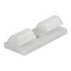 6798, 10 Series, White T-Slot Insert Linear Bearing Pad with