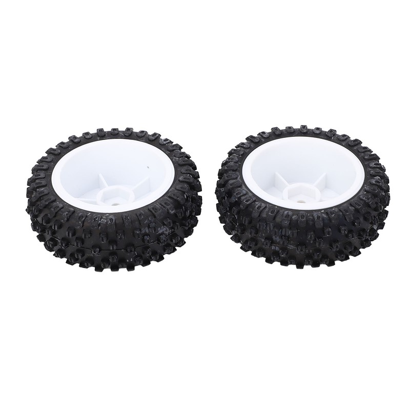 2pcs RC Car Front Tyre 12mm Hex Wheel RC Car