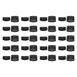 Roarrter 40Pcs Bed Slat End Caps Holders Connector Furniture Accessory for Holding Securing Wooden Slats Bed Board Skeleton Frame