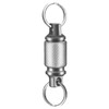 Shusmda Titanium Quick Release Keychain Mini Universal Swivel Buckle for
