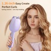 LYNCLYFELOOP Cat-Shaped Double Barrel Curling Lron for Women, 1.26 inch
