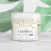 Namu Story Paper Stick One-Touch Whirlwind Cotton Swab, 300 Pieces, 1 Piece / 나무이야기 종이스틱 원터치 회오리형 면봉, 300개입, 1개