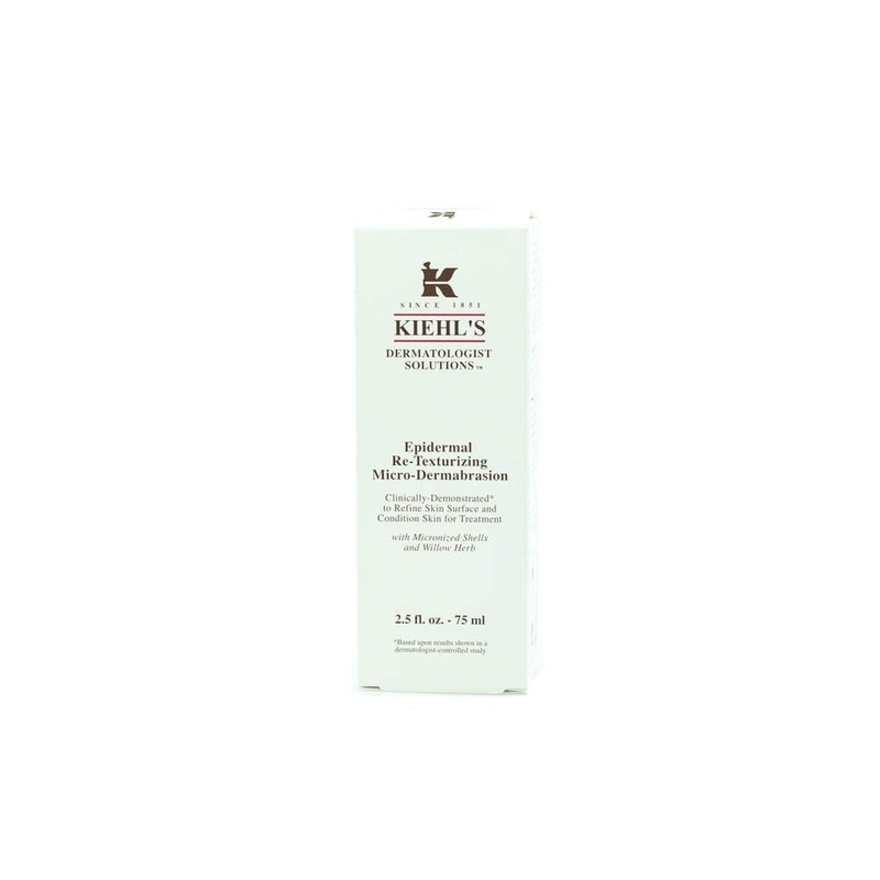 Kiehl's Epidermal Re-Texturizing Facial Scrub, Exfoliates for Smoother Looking Skin,