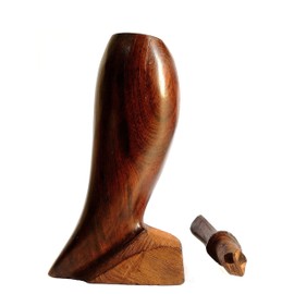 Moledor de Madera para Chiltepin, Pimienta, Especias. Chiltepinero Artesanal de Madera de Palo Fierro. Utensilio de Cocina y Bella Decoración para Comedor, Cocina, Casa.