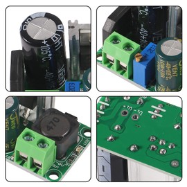 UMLIFE 4PCS AC/DC to DC Step Down Buck Converter AC 5-30V DC 5-48V 24V 36V 48V to DC 2.5-35V 12V Voltage Regulator Board 2A Adjustable Volt Power Supply Module