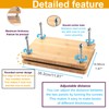 Dddzerong Book Binding Press，Wooden Book Press,Portable Bookbinding Supplies,Book Binding Clamp，Book