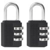 Padlock Dial 3 Digit Dial Lock Small Auxiliary Lock Anti-Theft