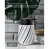 Chic Soap Dispenser Bathroom Ceramic Hand Foam Soap Dispenser for