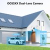 (2026 New) 4MP Dual Lens WiFi Security Camera System, 130°