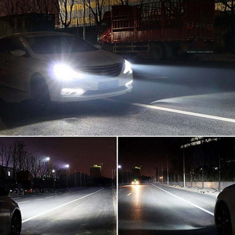 SHENKENUO LED Headflight For Can-Am Defender HD5 HD8 HD10 Combo