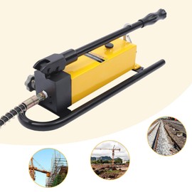 1500cc Manual Hydraulic Pump, w/High-Pressure Oil Pipe & Thickened Plunger, Maximum Pressure 70Mpa, for Separate Hydraulic Tool