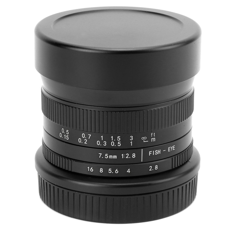7Artisans 7.5mm F2.8 II Manual Focus Fisheye Lens for Sony