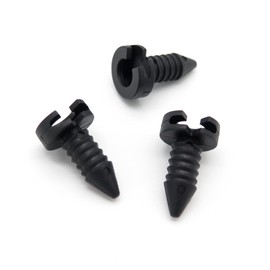 VVO Fasteners- Black Plastic Front Door Card Clips for Land Rover Defender, (Pack of 10)