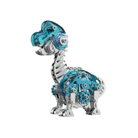 FILASLFT 3D Metal Puzzles for Adults,3D Metal Model Kits Mechanical Dinosaur Model Brachiosaurus,Steel 3D Puzzles Stainless Steel Ornaments for Adults Home Decor Art Craft Gifts Toys.