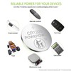 POWEROWL High Capacity CR1220 Battery (15-Pack) 3v Lithium Batteries, 10